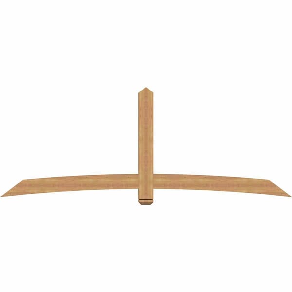 Ekena Millwork Bellingham Timber Gable Bracket, Western Red Cedar, 108"W x 40"H x 3 1/2"D x 5 1/2"F, 9/12 Pitch GBW108X40X0406BEL00SWR - main